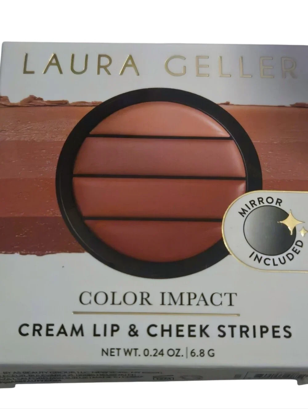Laura Geller Color Impact Cream Lip & Cheek Stripes.